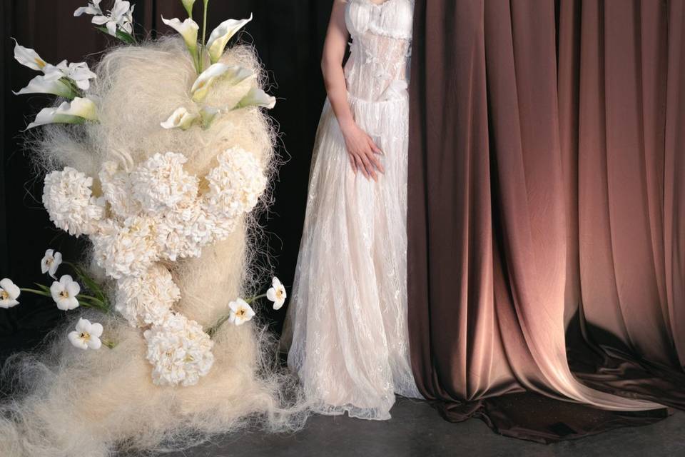 Elegant Chocolate Draping with