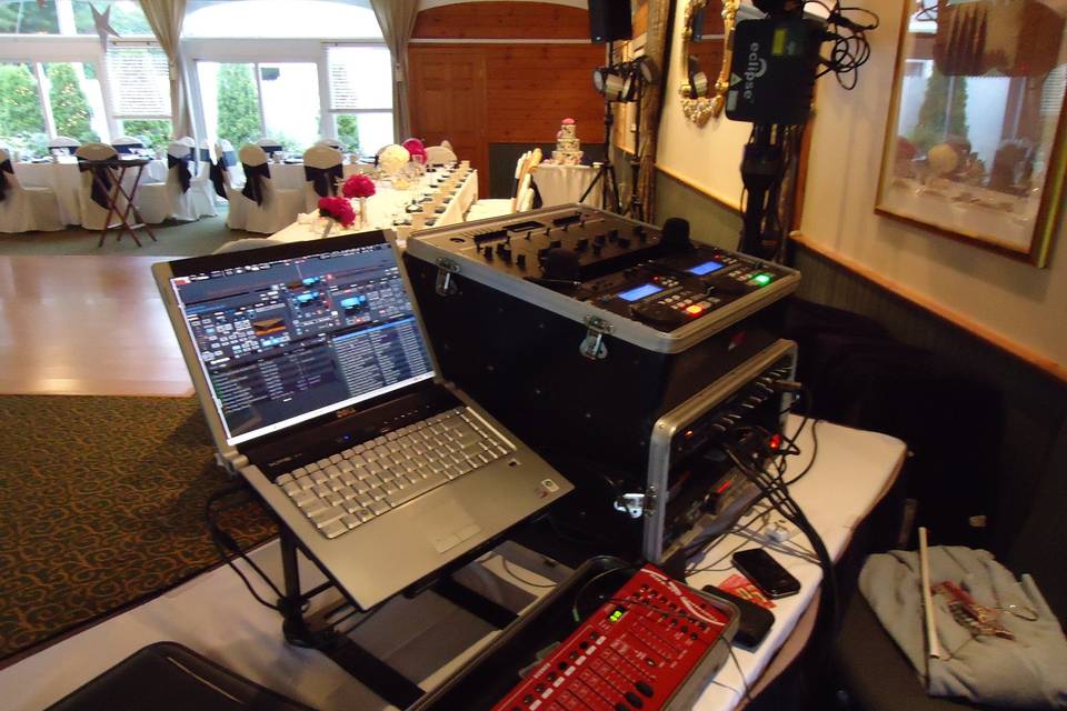 Dj set-up