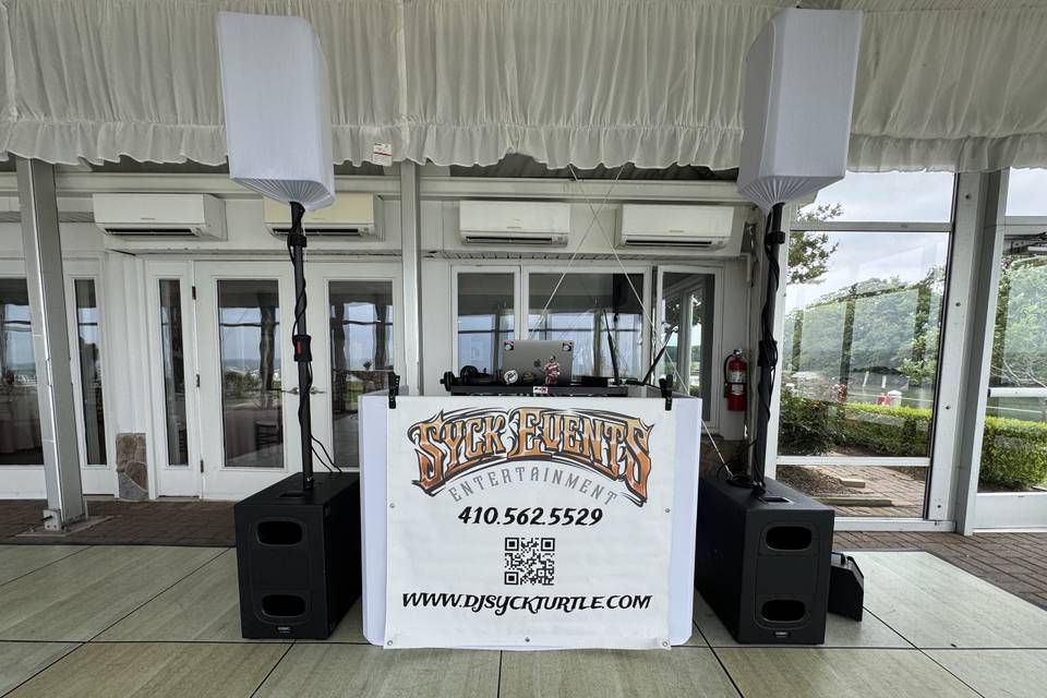 Reception setup