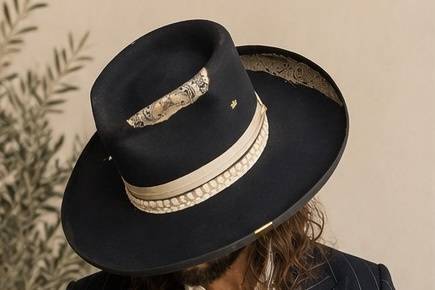 Navy Blue Heller Hat