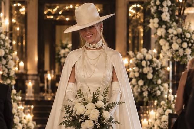 Bride Walking Down Aisle