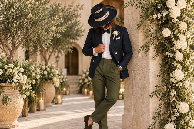Groom on Wedding Day
