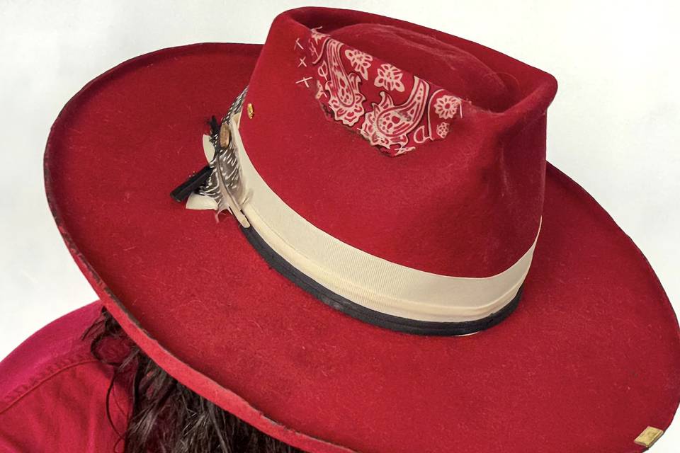 Red Heller Hat