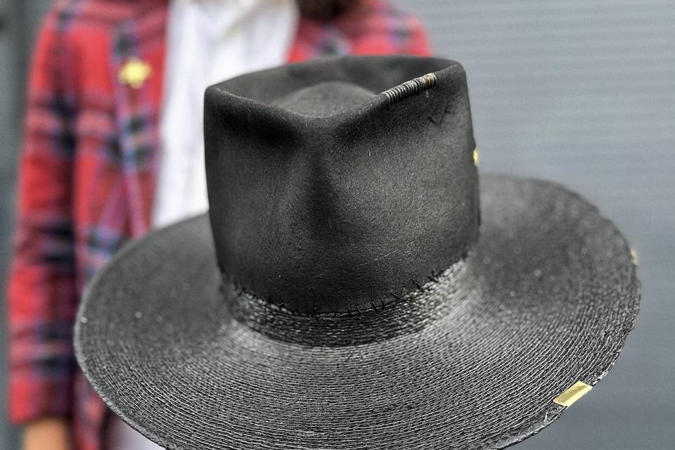 Black Groom Hat