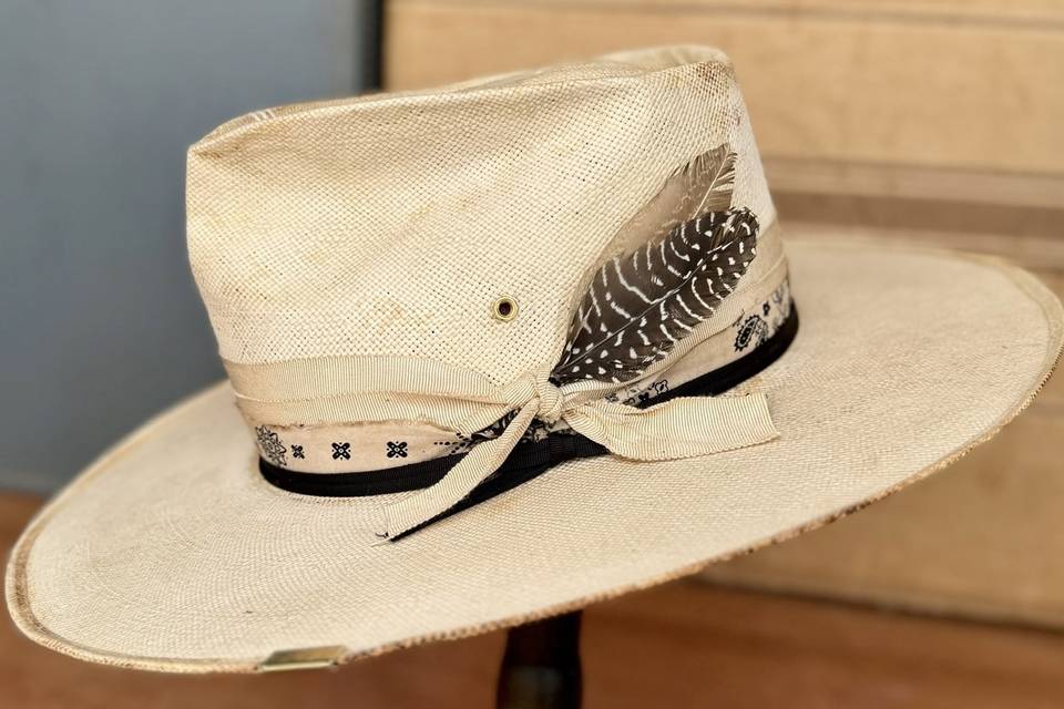 White Heller Hat