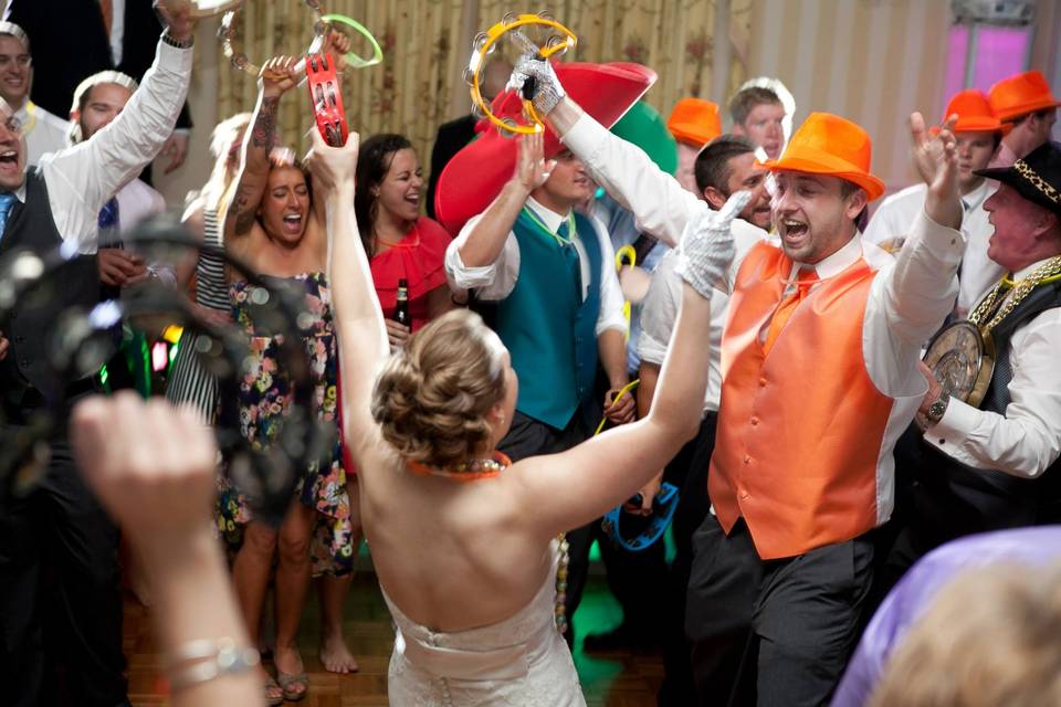 Props at a wedding