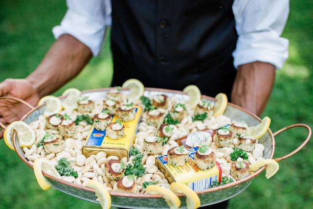 Mini crab cakes