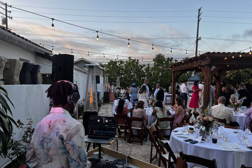 Backyard Wedding DJ