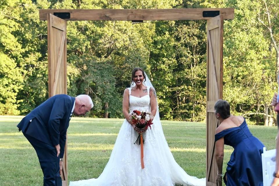 Wedding doors