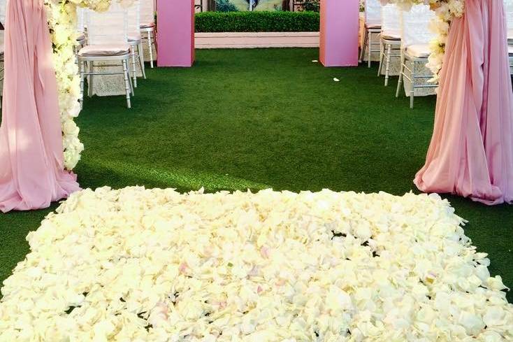 Lovely wedding decor