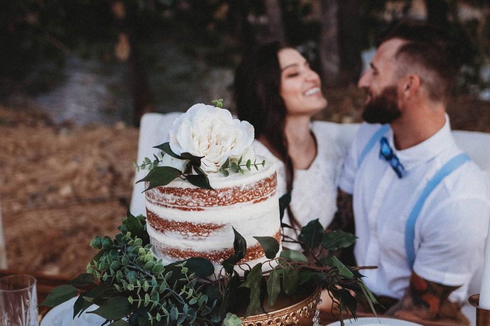 Gold Cake Stand