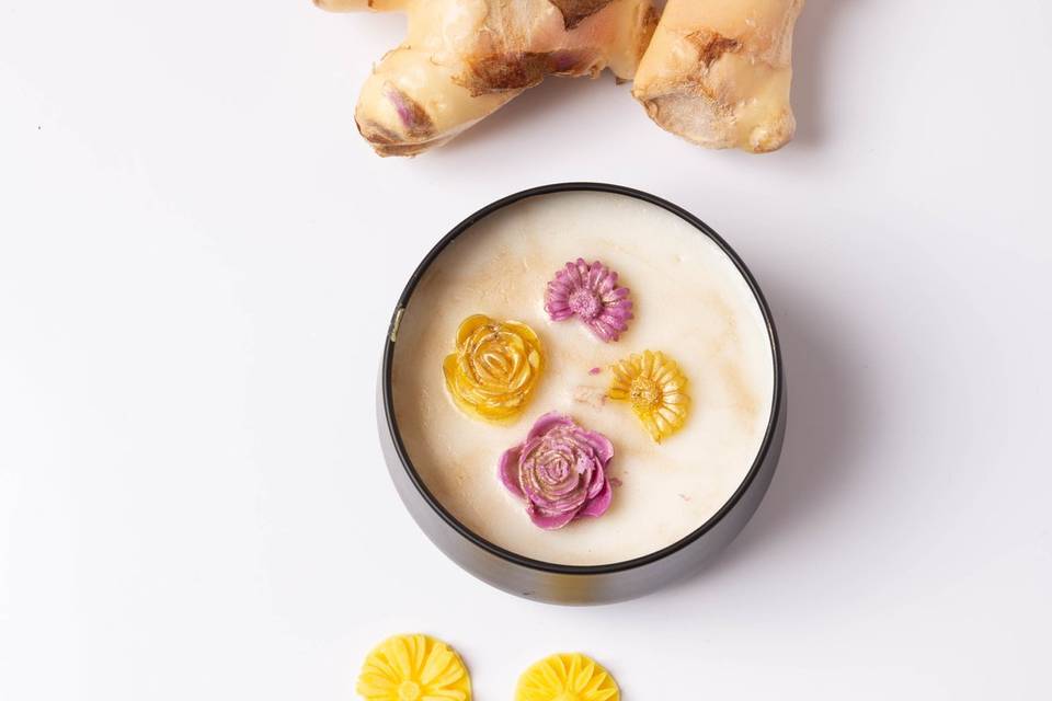 8oz Tin candles - 100% soy wax