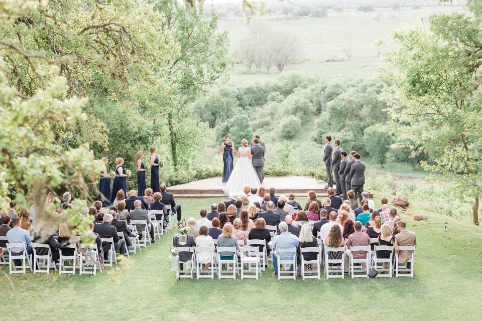 Back Yard Ceremony