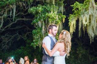 Stair case, bride & chandalier