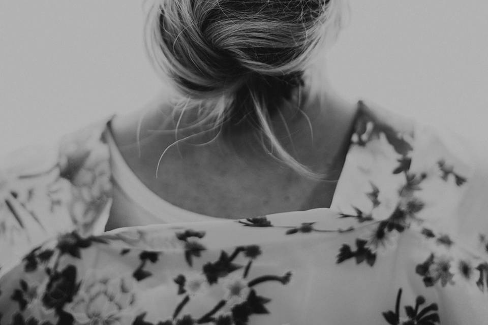 Updo from behind