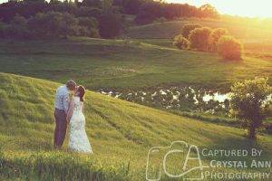 Wedding photo of a couple