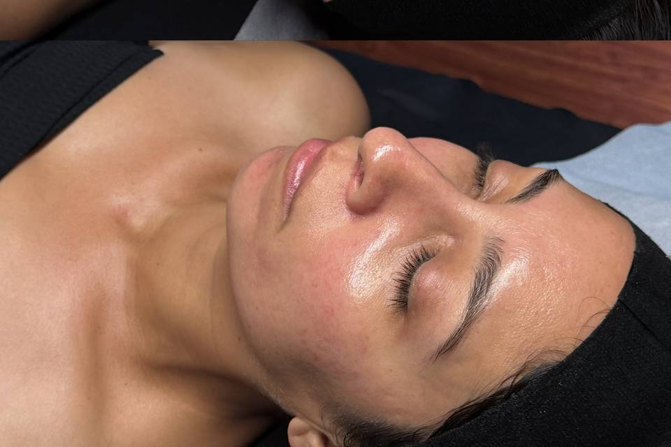 Glowy Skin from Facial