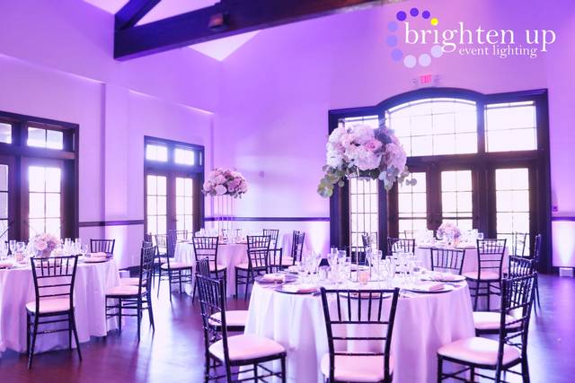 Purple uplighting @ StoneTree