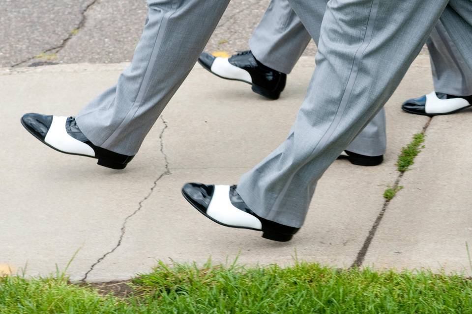 Marching to the Ceremony