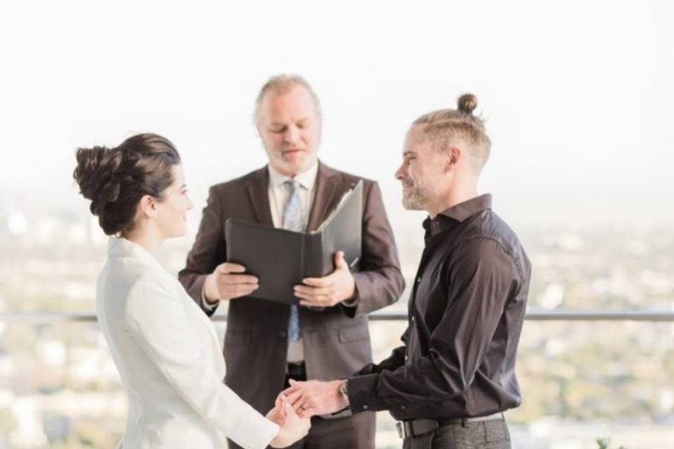 A beautiful wedding in DTLA