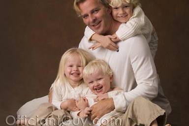 Chris and his children