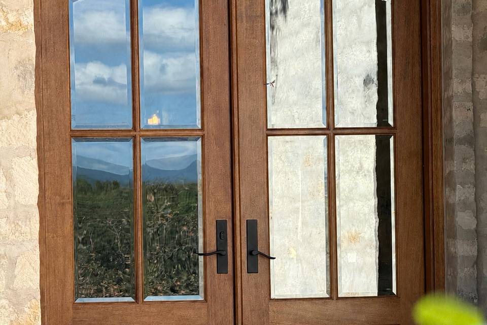 Front door to Villa home