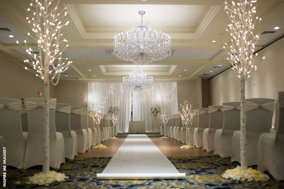 Crystal Ballroom at the Radisson Hotel of Freehold