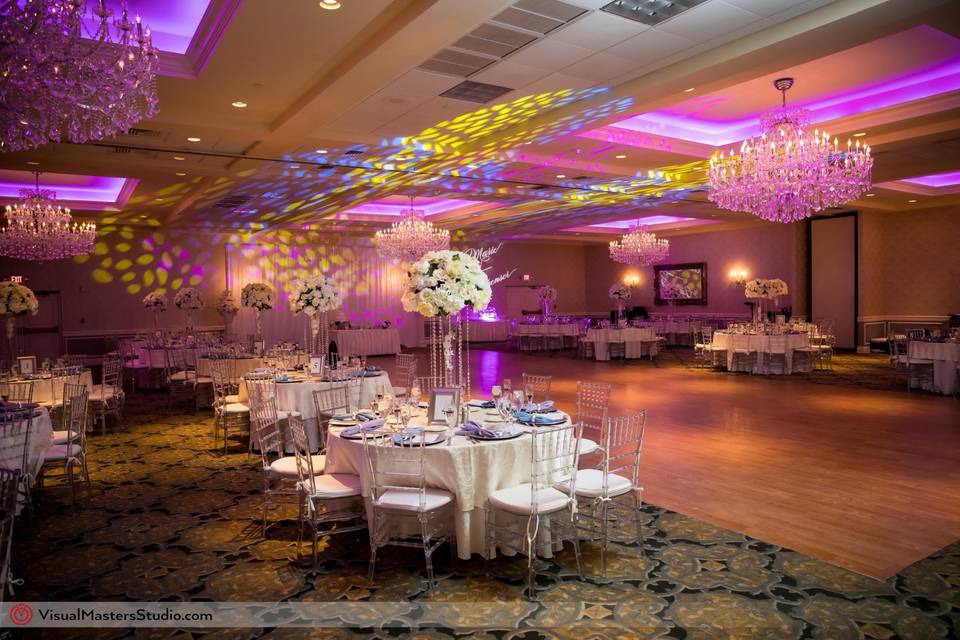Crystal Ballroom at the Radisson Hotel of Freehold