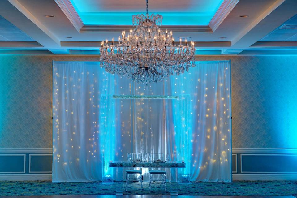 Crystal Ballroom at the Radisson Hotel of Freehold