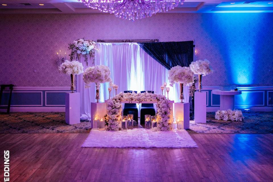 Crystal Ballroom at the Radisson Hotel of Freehold