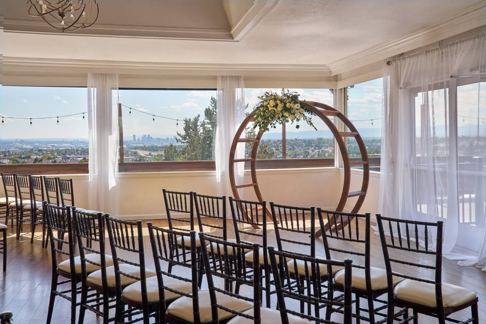 Indoor ceremony