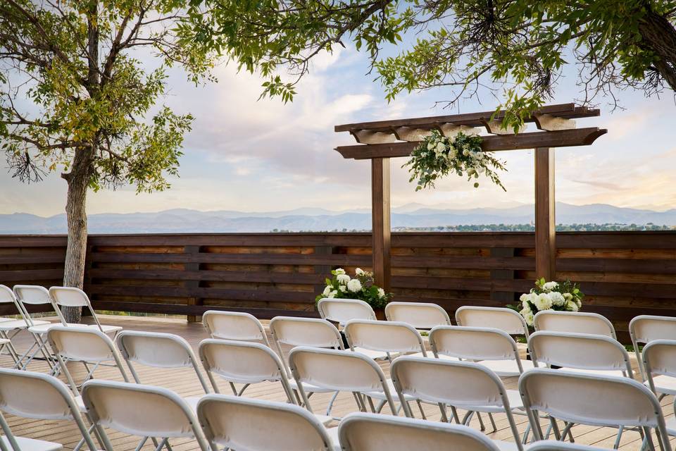 Outdoor ceremony