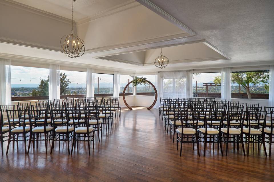 Indoor ceremony
