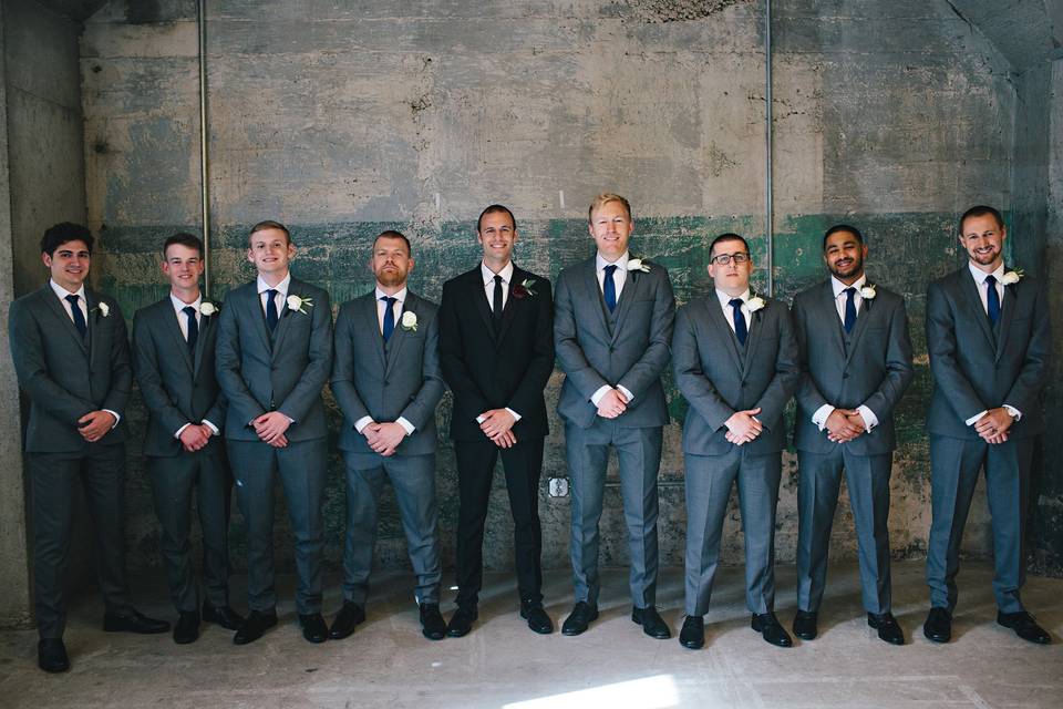 R+J Groom and Groomsmen