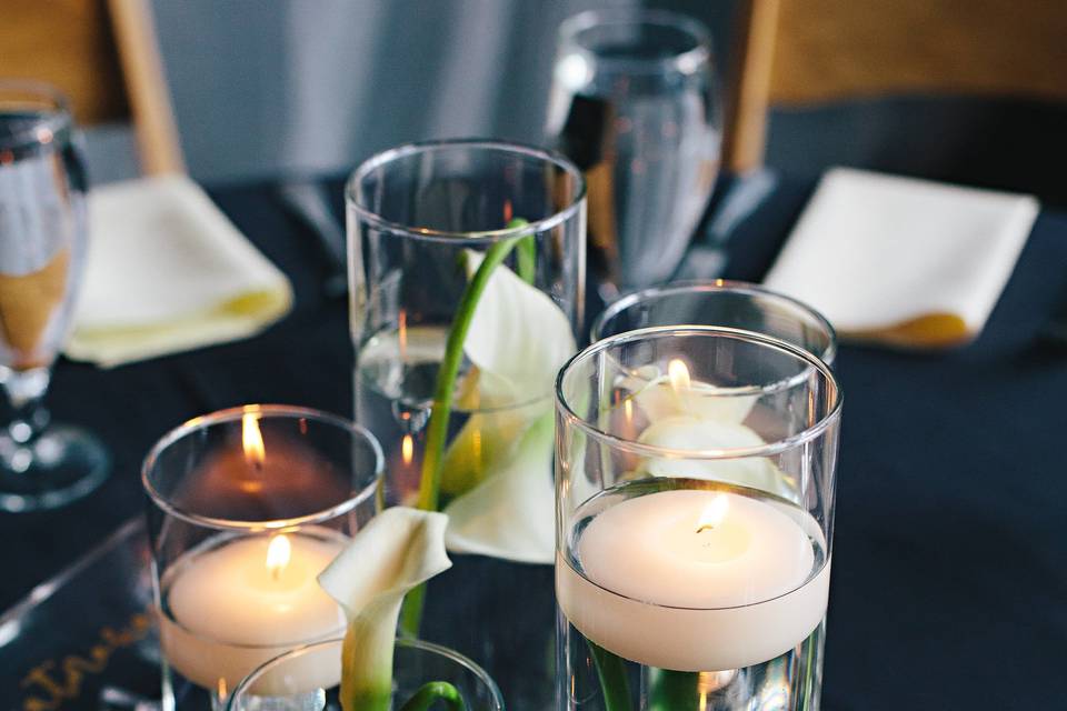 R+J Wedding Centerpieces