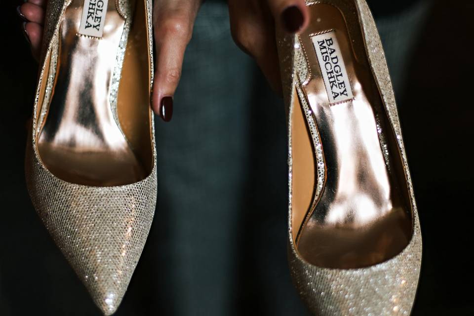 M+B Wedding Shoes