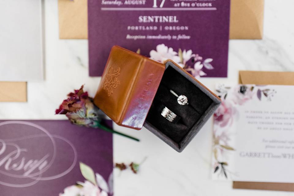 Sentinel Hotel Wedding Invites