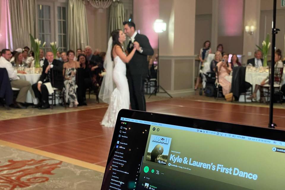 First dance