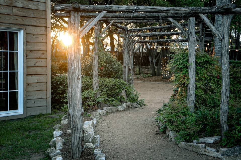 Pathway to the Ceremony