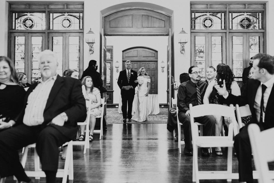 Indoor Wedding Ceremony