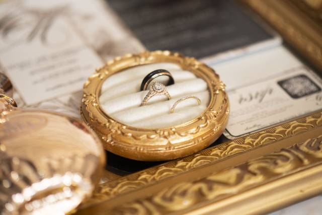 Golden Detail Ring Photo