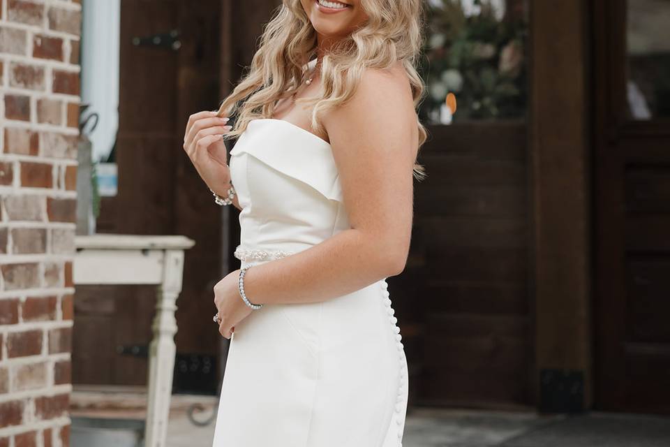 Voluminious + Texured Half up