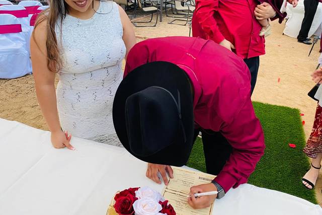 Wedding couple