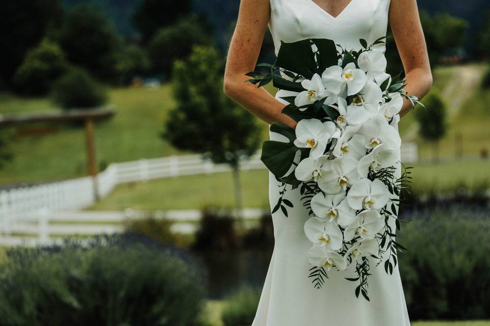 Orchid Bridal Bouquet