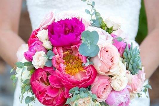 Peony Bridal Bouquet