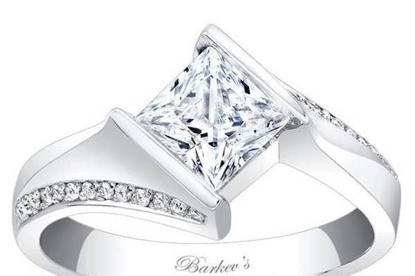 Ben Garelick Vintage Style Diamond Engagement Ring