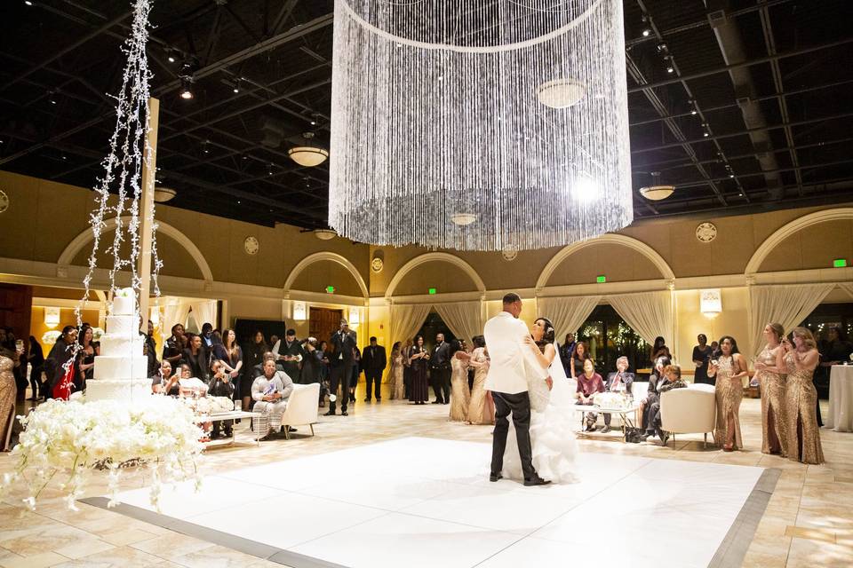 Round Crystal Chandelier