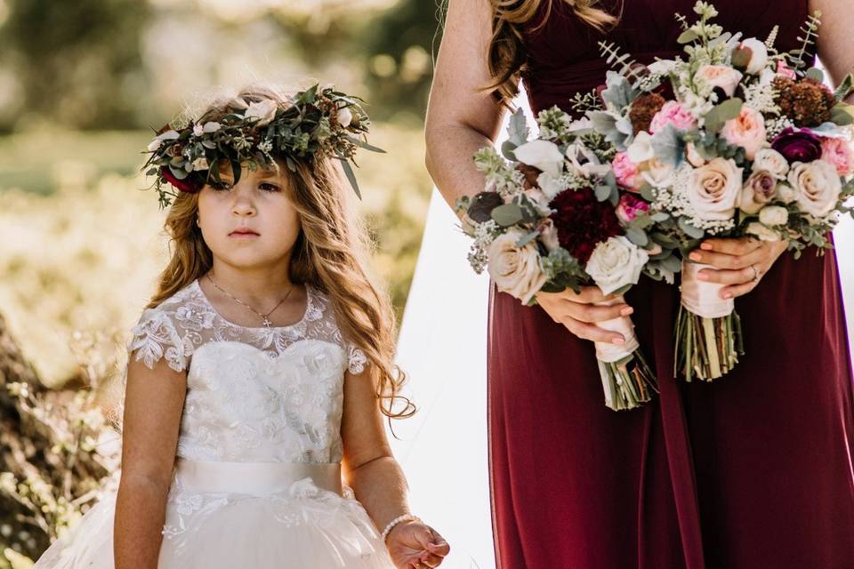 Love this flower girl