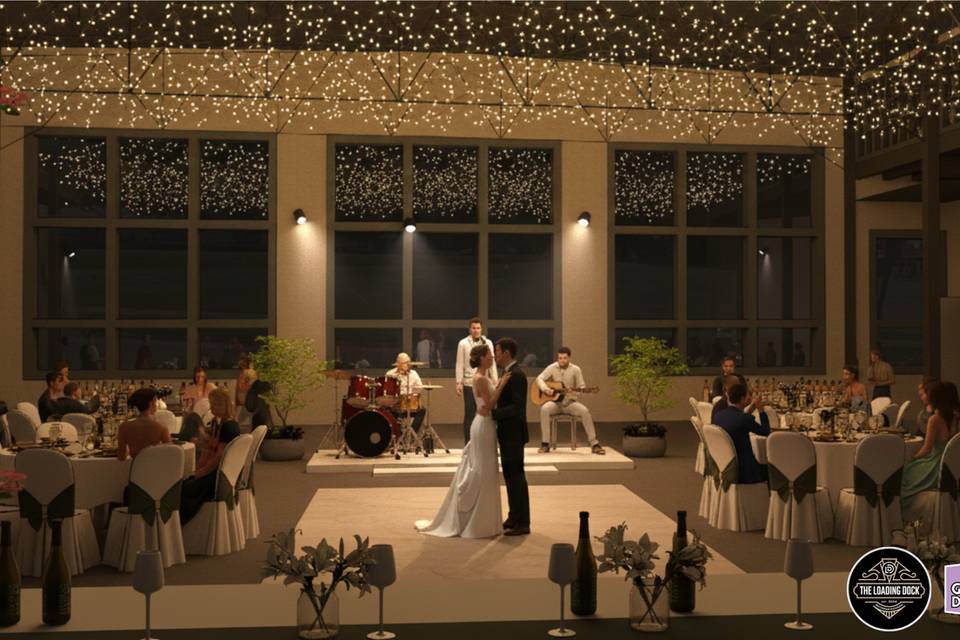 Night wedding