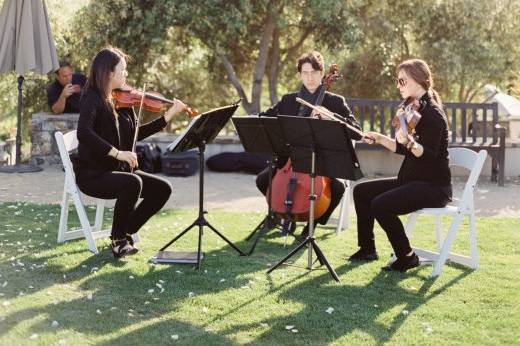 Trio at Clos La Chance